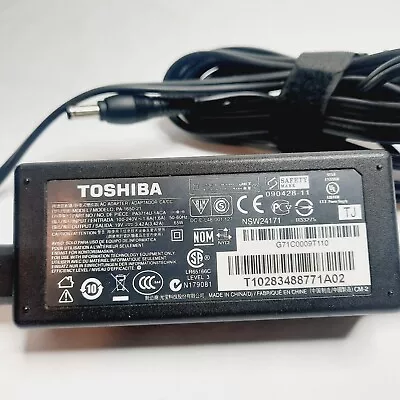 Genuine Toshiba Charger AC Adapter Power Supply PA-1650-21 PA3714U-1ACA 19V 65W • $13.99