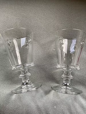 2 X La Rochere Bee Design Wine Goblets New • £10