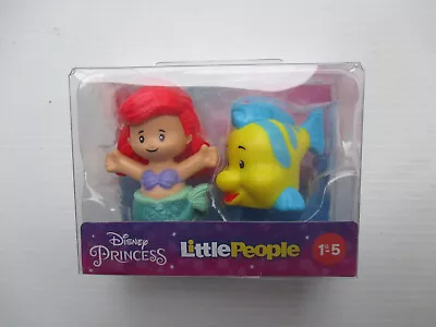 Fisher-price Little People *Disney PRINCESS* ARIEL & FLOUNDER 1-5 YEARS NEW! • $11.95