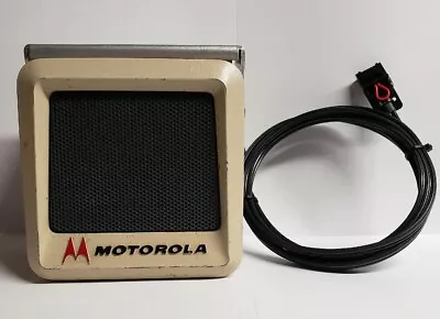 Vintage Motorola Speaker GM300 MaxTrac Radius CDM1250 CM300 16 Pin Connector 000 • $249