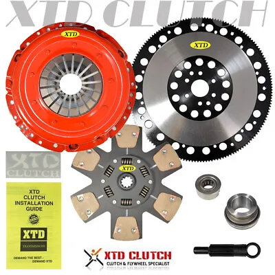 Xtd Stage 3 Clutch &street-lite Flywheel Kit Fits 2001-2004 Mustang 3.8l 3.9l V6 • $281.99