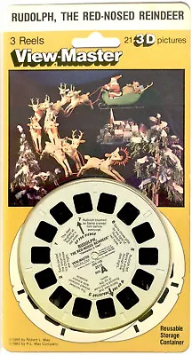 Rudolph The Red Nosed Reindeer 3d View-Master 3 Reel Set SEALED • $39.99