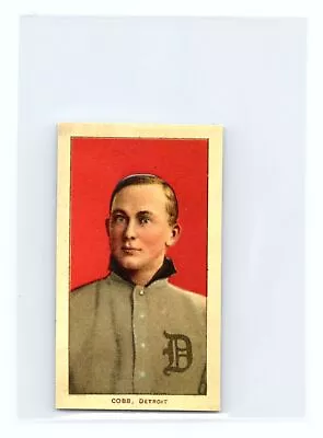 Mint State 1909-11 T209 #NNO Ty Cobb Red PortraitEmbossedRP Reprint • $19.50