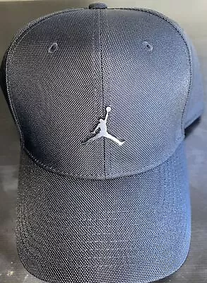 Air Jordan Nike Classic 99 Jumpman Black - Gunmetal Patch Hat • $35.95