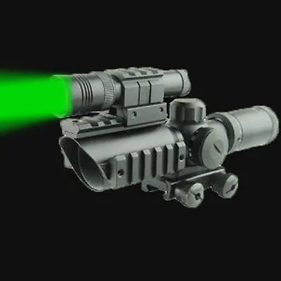 $69.99 • Buy CQB 1.5-5x32mm Scope Red Green Illumination W Laser Designator