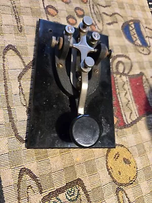 Speed -X Morse Code Telegraph Key Working • $18.27