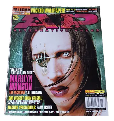 AP #148 Alternative Press Magazine November 2000 MARILYN MANSON GODSMACK EVE 6 • $10.50