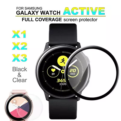 Samsung Galaxy Watch Active 2 40mm 44mm HYDROGEL Screen Protector • $3.75