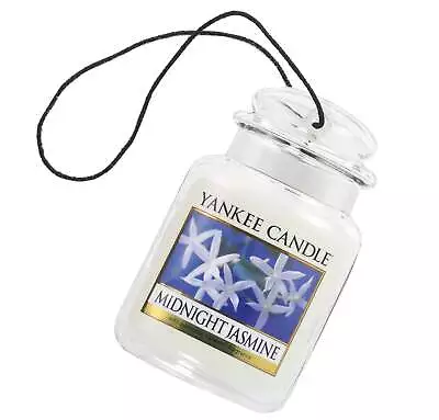 Yankee Candle Jasmine Scent 3D Ultimate Car Jar Air Freshener • £3.49