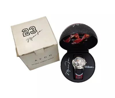 NEW Wilson #23 Michael Jordan Chicago Bulls Watch W/Basketball Case Vintage 90s • $39.95