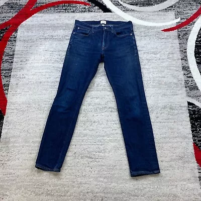 J Crew Style 484 Pants Mens 31 Blue Jeans Denim Pocket Kurabo Japenese Men 31x32 • $30.77