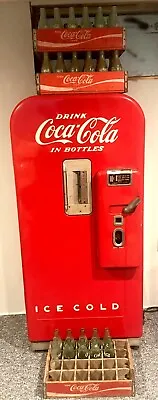 WORKING Vintage Working Cooling Vendo 39 Antique Coke Machine • $4000