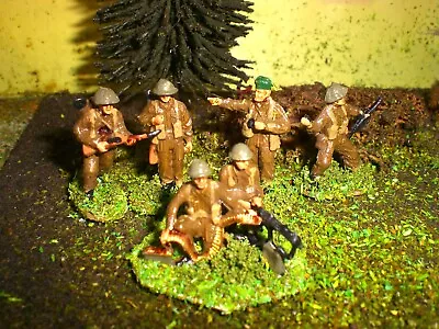 Painted  WWII British Infantry. Scale 1:72. • £9.99