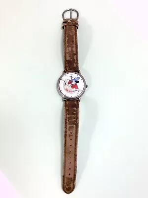 Walt Disney World Time Works 25th Sorcerer Mickey Mouse Fantasia Quartz Watch • $39.97