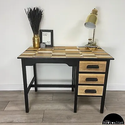 £300 • Buy Mid Century Modern Desk, Office Furniture, Upcycled, Vintage Teachers Desk