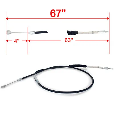 67  Clutch Cable For Harley Softail Heritage Dyna Fatboy Touring Road King Glide • $31.99