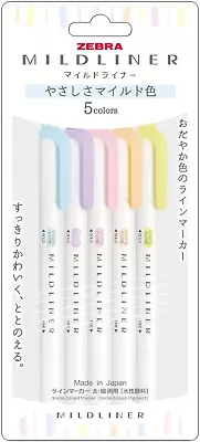 ZEBRA Mildliner WKT7-5C-YC Fluorescent Pen (Parallel Import Goods) (Softness ... • $16.28