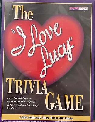 1998 - I Love Lucy Trivia Game - New And Sealed • $15