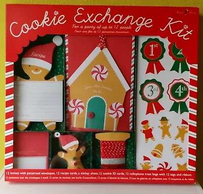 Williams Sonoma Meri Meri Christmas Cookie Exchange Kit For Party Of 12 NEW • $5
