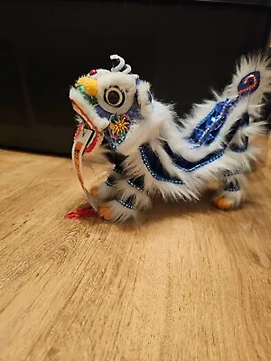 Chinese New Year Congratulation Pull Line Lion Puppet Lion Dance On String  Gift • £20