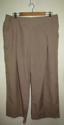 ZANZEA Beige Elastic Waist Wide Leg Pant Size 5XL XXXXXL • $12