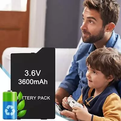 £7.89 • Buy PSP Battery Pack Battery 3600mAh 1000, 1001, 1002, 1003, 1004 PHAT FAT 3.6V