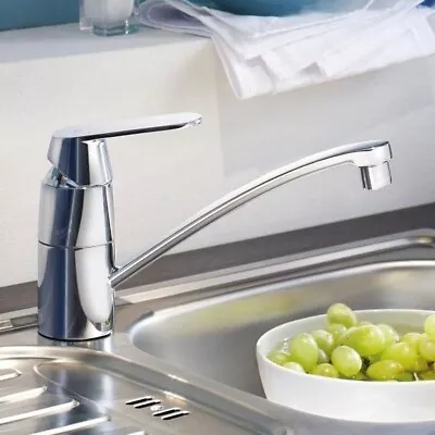 £426.99 • Buy Grohe Eurosmart Cosmopolitan Chrome Low Spout Kitchen Sink Mixer Tap 1/2 