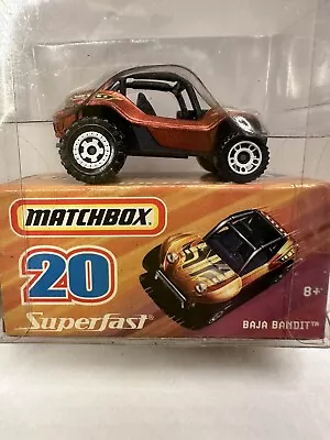 Matchbox Superfast 20 Baja Bandit Rare Color • $22