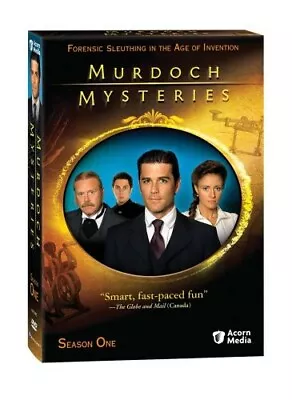 Murdoch Mysteries: Season One 1 Box Set (4 Disc DVD 2008) Acorn Media • $3.59