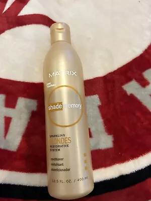 Matrix Shade Memory Sparkling Blondes Restorative System Conditioner 13.5 Oz • $29.99