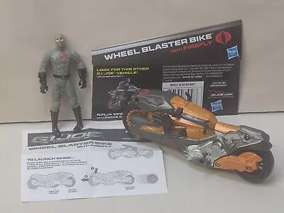 2012 GI Joe: Retaliation Wheel Blaster Bike W Firefly 100% Instructions + Insert • $14.75