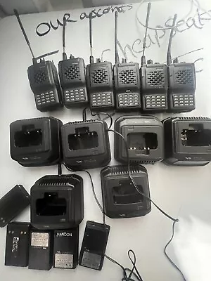 (6) Vertex Vx-800u Portable Two-way Radio *tested* • $130