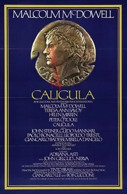 CALIGULA MOVIE POSTER Malcolm McDowell RARE HOT NEW 1 • £9.48