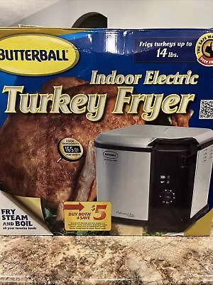 Masterbuilt Butterball Pro 14LB Electric Turkey Fryer 23010711 No Power Cord • $48.97