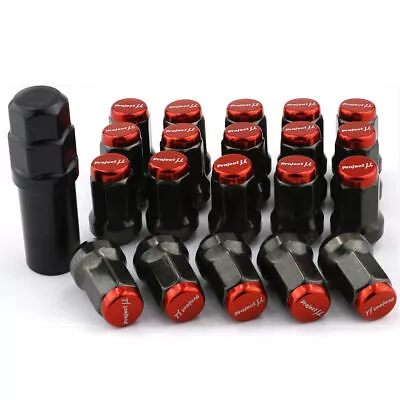 M12x1.5 Project MU Red Composite SPEC Steel Wheel Lug Lock Nuts 20pcs/set • $55