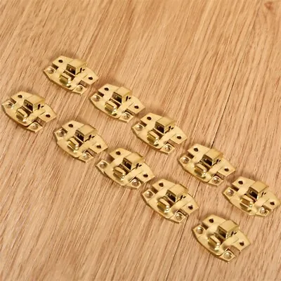 5/10pcs Mini Gold Box Latch Hasps For Jewelry Box Case Chest Suitcase Cabinet • $3.16