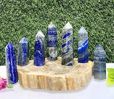 Wholesale Lot 1 Lb Natural Lapis Lazuli Obelisk Tower Point Crystal Healing • $40