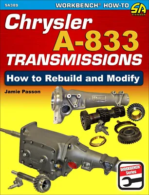 Chrysler A-833 Transmission Rebuild And Modify Manual Book • $34