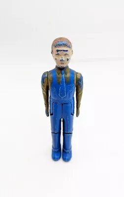 Vtg RENWAL USA Doll Toy Mechanic Figure Bendable Articulated Blue Suit • $14.99