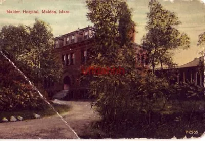 Malden Hospital Malden Ma 1913 • $7.49