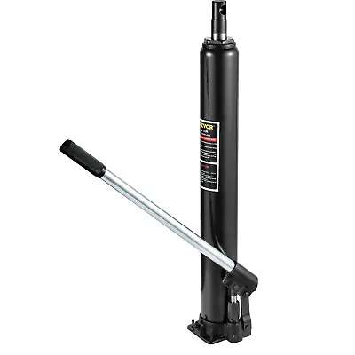 VEVOR 8 T Hydraulic Long Ram Jack Manual Single Pump Engine Lift Cherry Picker • $38.99