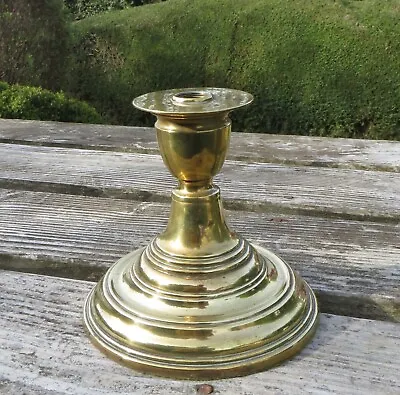 Vintage Brass Oil Lamp Base  16.5cm High • £29.99