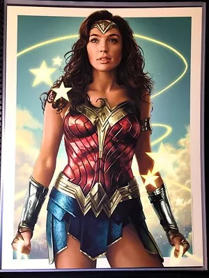 Wonder Woman Juan Carlos Ruiz Burgos | WW84 Mondo Print Poster BNG DC Gal Gadot • $275