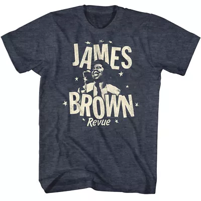 James Brown The Godfather Of Soul Monochrome Revue Men's T Shirt • £40.39