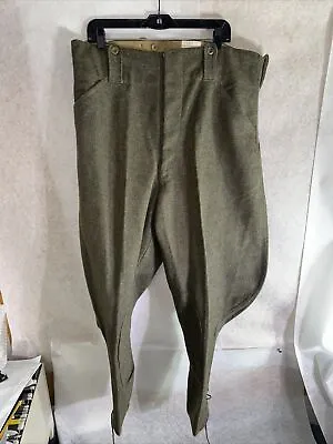 Vintage 1951 Spanish Wool Jodphurs Riding Pants US Size 40 ( Rare Find ) • $180