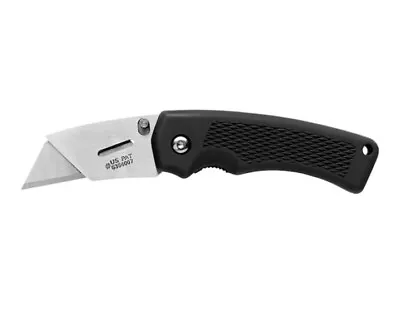 GERBER UTILITY KNIFE E.A.B LITE Compact Folding Knife Box Cutter With Clip BLACK • $2.25