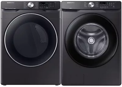 Samsung DVG45R6300V WF45T6000AV Front Load Washer+Gas Dryer Mixed Set In Black • $1599.99