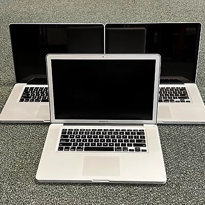 Lot X3 MacBook Pro 15-Inch 2011 2010 A1286 Broken No Power - As Is Laptop • $109.95