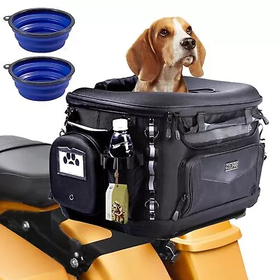 Motorcycle Dog Carrier Portable Pet Carrier Pet Travel Bag Cat Carrier Bag F... • $277.13