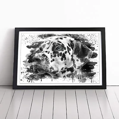 Dalmation Dog V3 Wall Art Print Framed Canvas Picture Poster Home Decor • £24.95